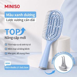 MINISO lược tạo kiểu tóc ánh ngọc trai lược xương massage da đầu chống tĩnh điện lưng thoáng