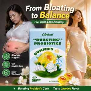 Probiotic Gummies Gut Health Digestive Support Bursting Flavor Soft Chew Dietary Supplement Healthy Gut Flora