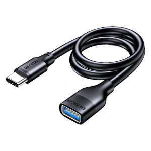 USB C to USB 3.0 OTG Adapter Cable Supports 5V3A 5Gbps Fast Charging and Data Transfer for Phone Pad Laptop Power Cord