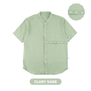 Mooi Atasan Pria Kemeja Pria Gaffi Koko