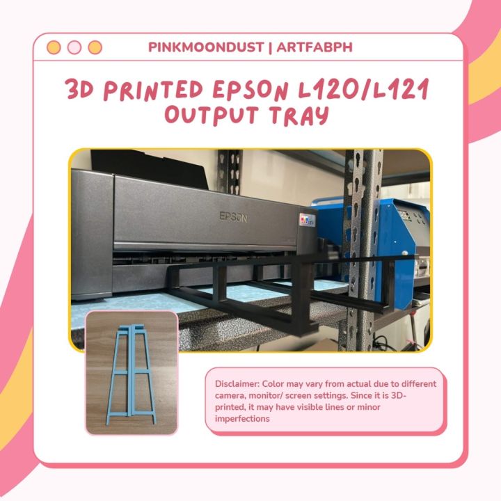 [ ArtFabPH ] Epson L120/L121 Printer Output Tray Paper Tray + Lazada PH