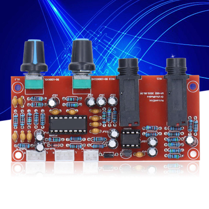 PT2399 Digital Microphone Amplifier Module Karaoke Audio Reverberation ...