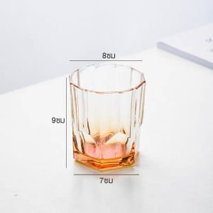 แก้วน้ำ แก้วเครื่องดื่ม แก้วคอกเทล ไฮคลาสสุดๆ หรูหราสไตล์ การออกแบบที่ตัดกัน