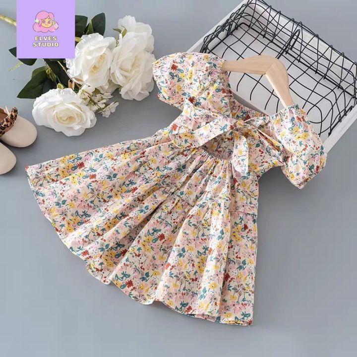 Kids Dress for Girls Puff Dress Toddler Baby Girl Years Old