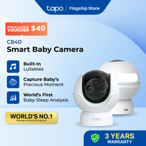 [WORLD FIRST] TAPO TP-LINK TC840 Baby Sleep Analysis Built In Lullabies White Noise Wall Ceiling Bed Mount 4MP Baby Cry 2.4G / 5G
