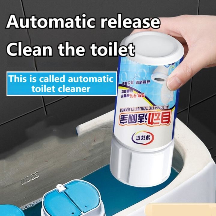 LANG Original Automatic Toilet Bowl Cleaner 350ml Auto Releasing Dirt ...