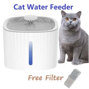 3L Large Automatic Pet Water Fountain For Dog Cat Water Dispenser LED Pet Drinking Fountain