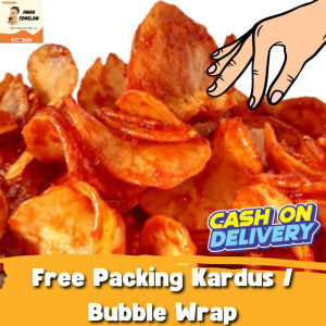 Kripik Singkong Pedas Manis | Keripik Singkong Pedas Manis | Singkong Bumbu Balado | Kripik Singkong Lengket