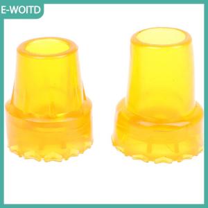 【E-WOITD】 2 cái 19mm 22mm Antiskid cao su Nạng tip Pad bền cao su chống trượt nhiệm vụ nặng nề gậy thay thế cho đi bộ thanh Nạng cuối