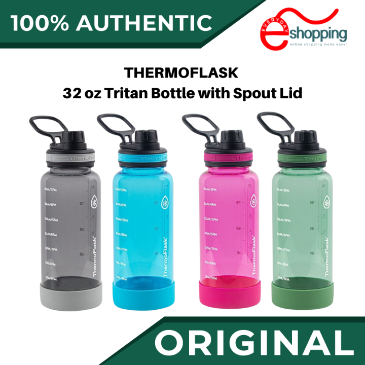 ThermoFlask 32 oz Tritan Bottle with Spout Lid Sport Water