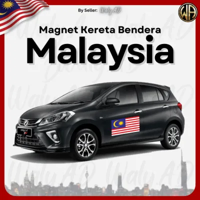 Magnet Bendera Malaysia Kereta Flag Merdeka Bendera Negeri