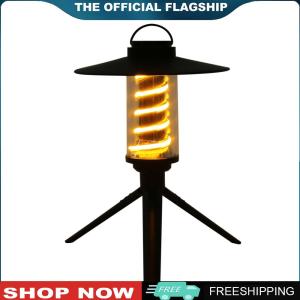 Decorative Hanging Lights Waterproof Multifunctional Camping Atmosphere Lamp 2835LED Energy-Efficient Recharge Telescopic for Outdoor Equipment