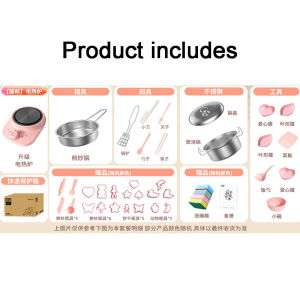 Mini Kitchen Set Real Cooking Kids Real Cook Pretend Play Toys Simulation Chef Toys Kitchen Mainan Masak Budak