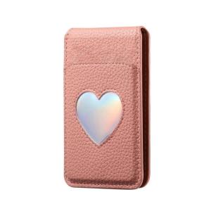 Adhesive Backing Phone Case with Small Mirror & Blocking Mobile Phone Organizers for Daily Essential