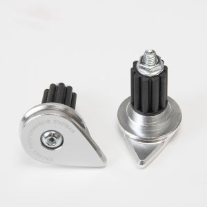 Universal ARM Racing handlebar end CNC Aluminum Alloy anti-slip design Upgraded version Sold in pair