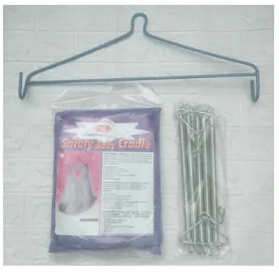 Cradle Set Safe Baby Cradle/Duyan/Hammock/Spring/Hanger/Net