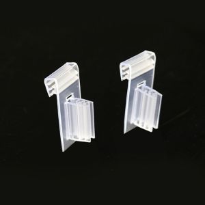 10Pcs Wobbler Promosi Toko Penjepit Clip On Pop PVC Sign Display Popcard