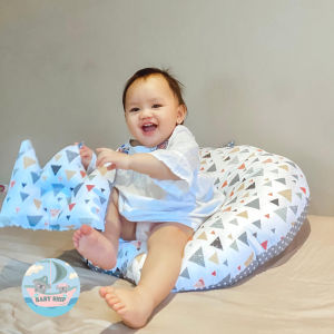 Sofa Bayi Multifungsi dengan Gesper Pengaman Free Bantal Peyang dan Plastik Mika COD ready [ Merk Babyship ]