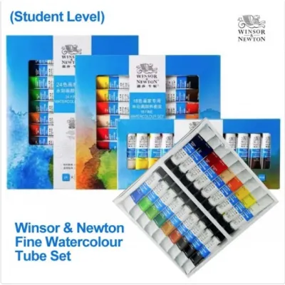 Winsor & Newton Fine Watercolour 12/18/24 Colours