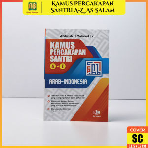 ORIGINAL Kamus Percakapan Santri A-Z Arab Indonesia Abdullah El Matroed Lc. As Salam Soft Cover