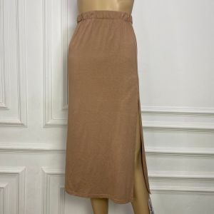 Shabhira Skirt Rok Span 7/8/Rok Span High Waist polos Belah Samping Kiri/Bawahan Wanita/Korean Style