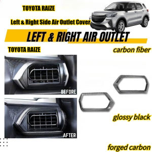 TOYOTA RAIZE trái & phải bên khe thoát khí bao gồm nội thất Carbon Khung Sợi phụ kiện