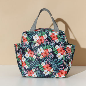 Túi đồ ăn trưa cách nhiệt phong cách với thiết kế chân mèo cho văn phòng và dã ngoại ngoài trời