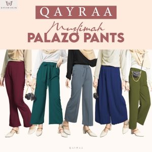 PALAZO TULANG STRAIGHT CUT SLIM FREE SIZE