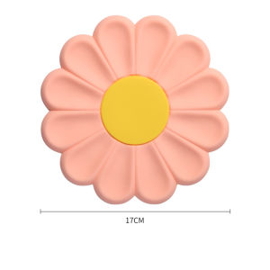 Daisy Flower Silicone Bowl Mat Kitchen Pot Mat Cup Coaster Heat Resistance Mat Silicone Insulation Pads 雏菊花朵隔热垫
