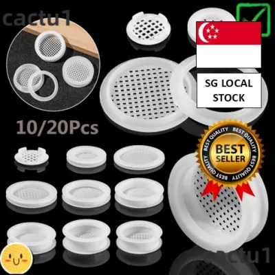 [SG 🚚] 10/20Pcs Air Vent Decor Shoe Cabinet Home Closet Durable Louver Ventilator Grille