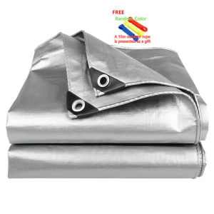 Trapal waterproof makapal Canopy heavy duty outdoor portable tarpaulin PE tolda trapal for tricycle sun shade rain cover