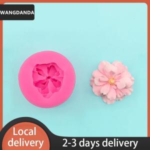 [COD] WANGDANDA Ship within 24 hours 1Pc Beautiful Flower Mould DIY Plaster Resin Art Soft Silicone Fondant Chocolate Mold Soap Cake Decoration Baking Tool