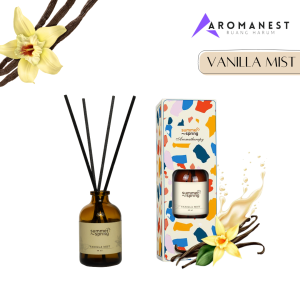 Reed Diffuser Vanilla Mist summerspring Pengharum Ruangan Pewangi Kamar 40ml