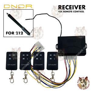 Dnor for 212 4 Channel REMOTE CONTROL PERMIUM ANTI-SPY ( 4 REMOTES + RECEIVER ) / AUTOGATE SYSTEM