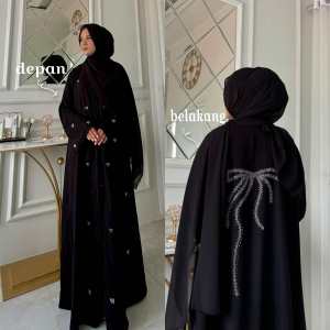 ABAYA PITA // ABAYA COQUETTE// ABAYA TERBARU // ABAYA LUCU // ABAYA DUBAI //GAMIS MEWAH // BAJU GAMIS MUTIARA