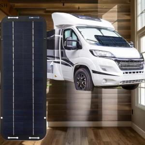 🚗🛵SH 1 Set RVs Vans Boats Kit Photovoltaic Solar Panel DIY Accessories 6W Solar Panel 12V Olt Trickle Battery Charger