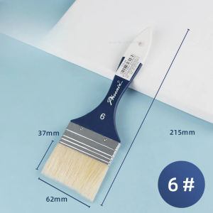9ชิ้นขนแปรงคณะกรรมการแปรงอะคริลิน้ำมันจิตรกรรมแปรงมือวาดผนังจิตรกรรม Gouache ปากกาชุดสีน้ำไพรเมอร์อุปกรณ์ศิลปะ