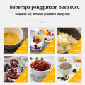 Milk Frother Mixer Pengaduk Susu Kopi Foamer Elektrik Cappuccino Maker Mini Electric Hand Mixer Pengocok Telur Milkshake Minuman Pengaduk Coffee Latte Kopi Susu Hot Chocolate SF-8073. 