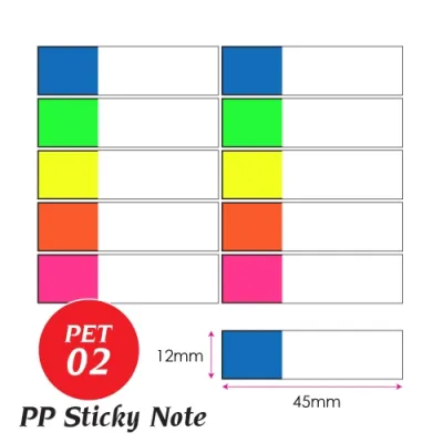 Sign Here Sticky Note | Color PP Stick-It Note | Index Sticker | Sticky Note Memo pad | Fancy Stick on Notes | 便利贴