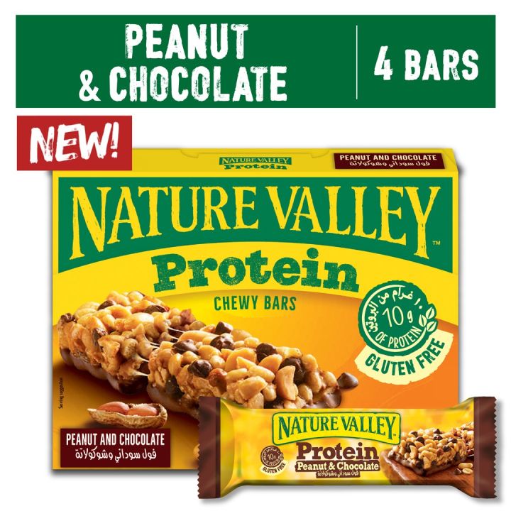 Nature Valley Protein Bars Peanut & Chocolate Lazada Singapore