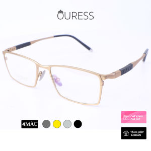 Gọng kính titanium sw10003 thời trang nam siêu nhẹ siêu bền OURESS