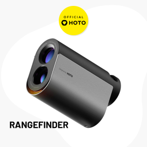 HOTO Golf Laser Rangefinder - 1200-Yard Range 6x Magnification Slope & Flag Lock Quick Feedback