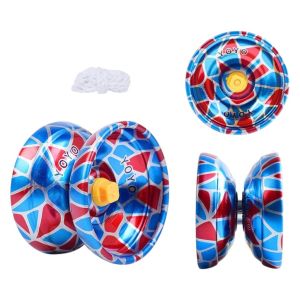 Innovative Outdoors Juggle Toys For Children Gifts Cartoon Cool Entry-level Alloy Professional YoYo Ball Magic Toys