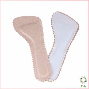 Ayla แผ่นรอง รองเท้าส้นสูง แบบนิ่ม กันลื่น มีกาวในตัว ดูดซับเหงื่อ สําหรับผู้หญิง High heel insole