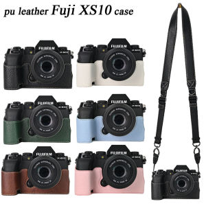 【NEW F】Pu Leather Camera Case Half Case Body For Fujifilm XS10