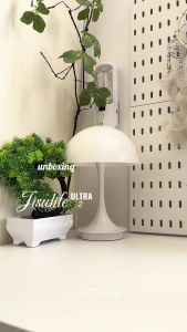 JISULIFE Handheld Fan Ultra2 9000mAh Longlasting Mini Fan 5 in 1 Fans with 100 Speeds Flashlight Power bank Air Pump for Outdoor Camping