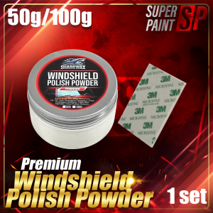 Shark Wax Windshield Polishing Powder US Technology Windscreen/Glass Polishing Powder Serbuk Penggilap Kaca 挡风玻璃抛光粉