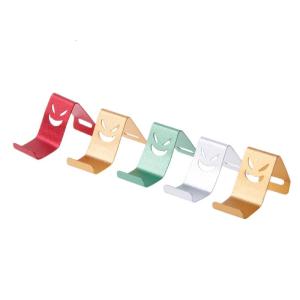 Smile Metal Cell Phone Holder Desk Stand for phone X/8/7/7P/6s/6P/5S Support Phone Charging Vertically Horizontally