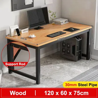 STON Computer Table Notebook Simple Modern Meja Komputer Student Study Office Desk Reinforced Writing Desk Meja Belajar 电脑桌/学习桌