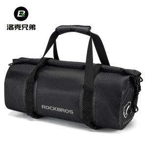 【SG Delivery】ROCKBROS Motorcycle Rear Seat Bag Waterproof 20-60L Big Capacity Reflective Design Travel Accessories
